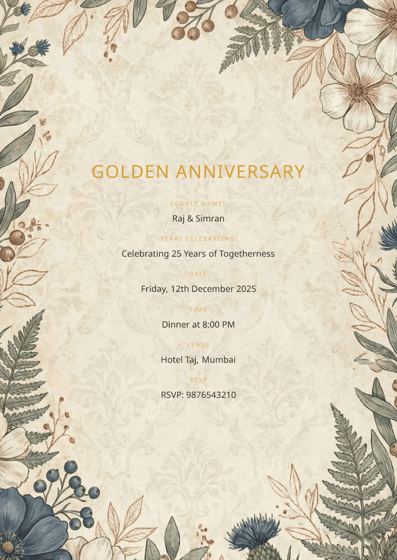Golden Anniversary