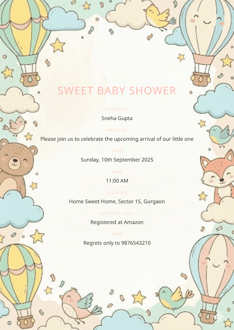 Sweet Baby Shower